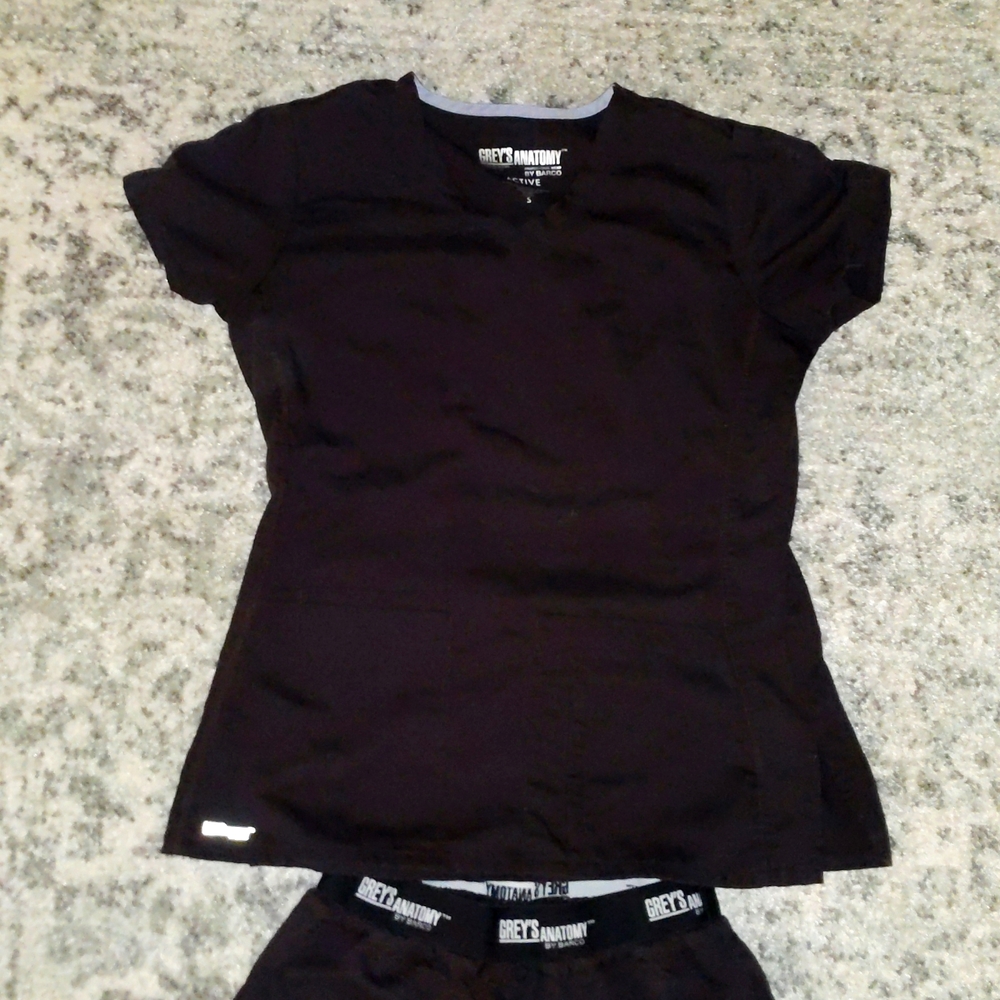 Gray's anatomy small scrub set